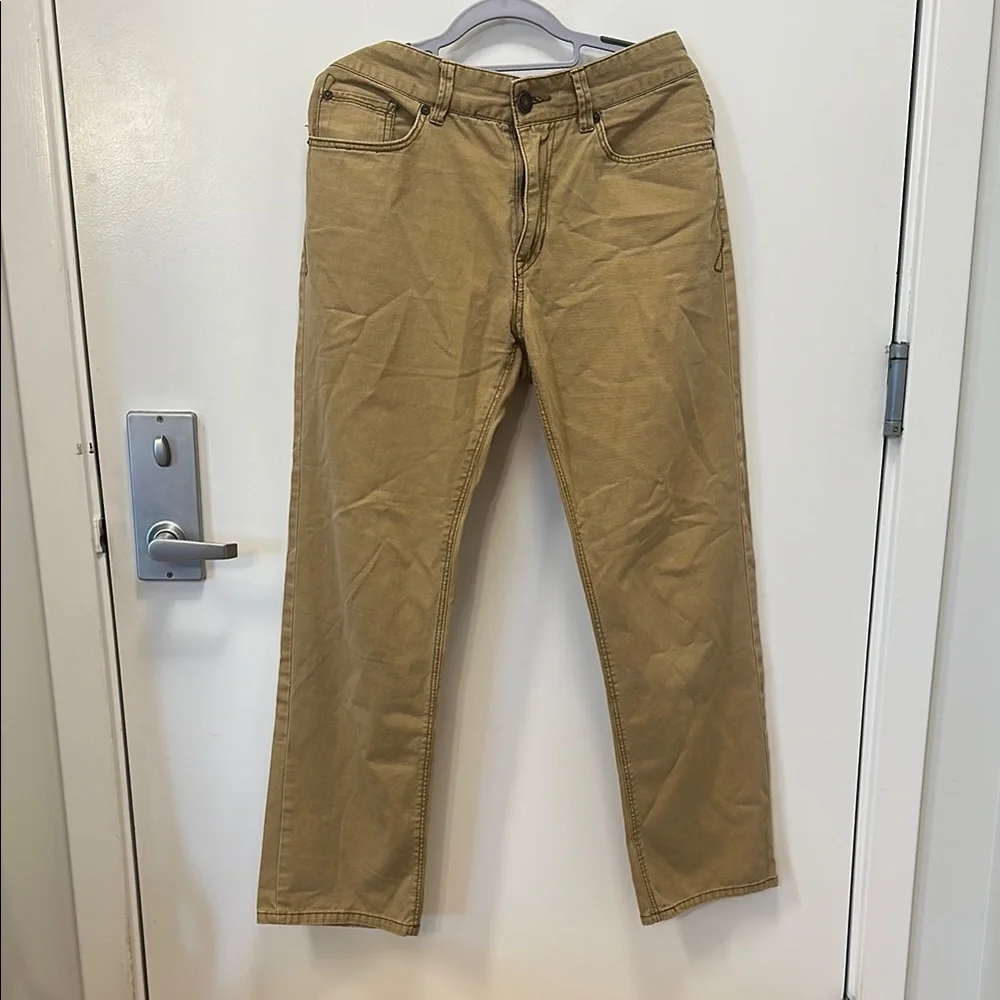 Men’s UnionBay Straight Cut Tan Pants - Picture 2 of 5